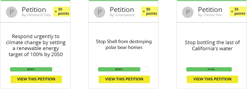 3 petitions